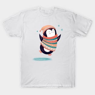 Penguin in Christmas sweater T-Shirt